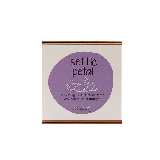 Settle Petal Relaxing Shampoo Bar For Dogs